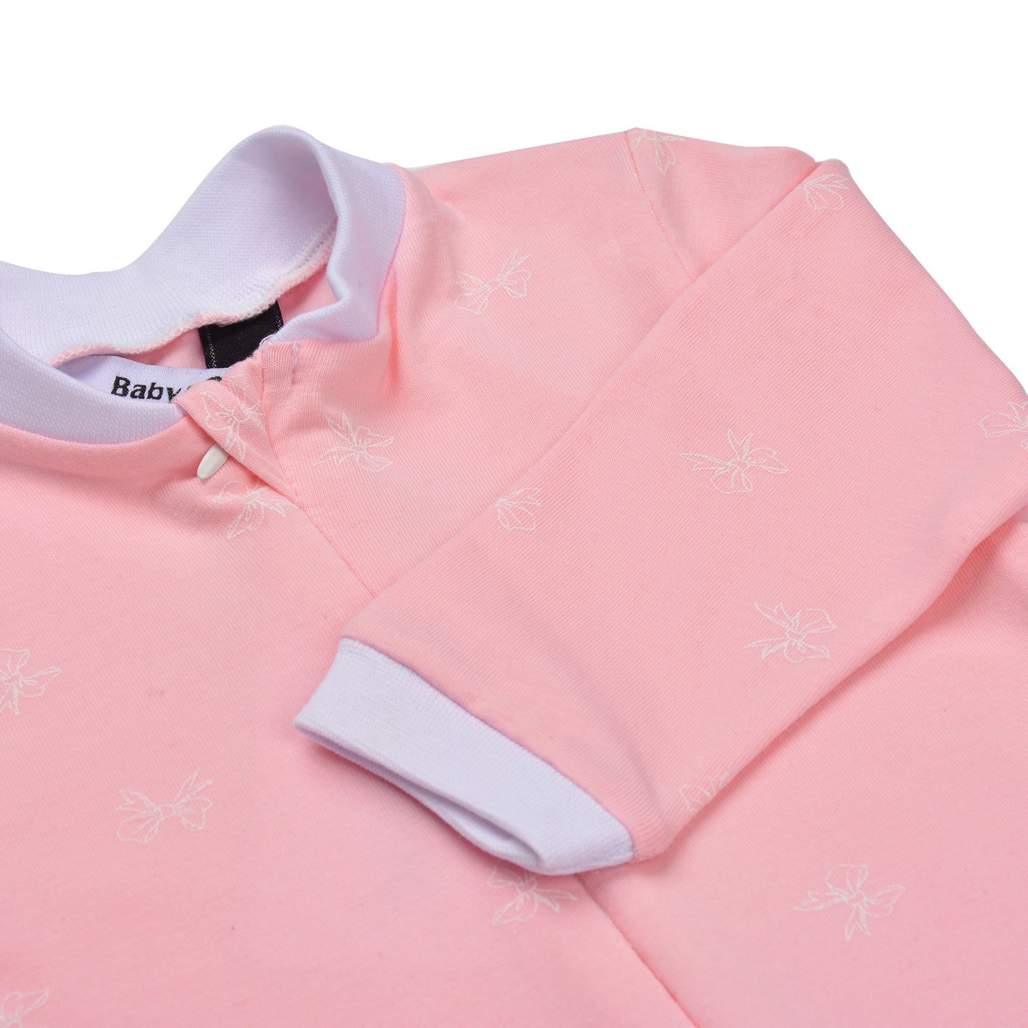 Rose Soft Cotton Baby Bodysuit With Ice Cap