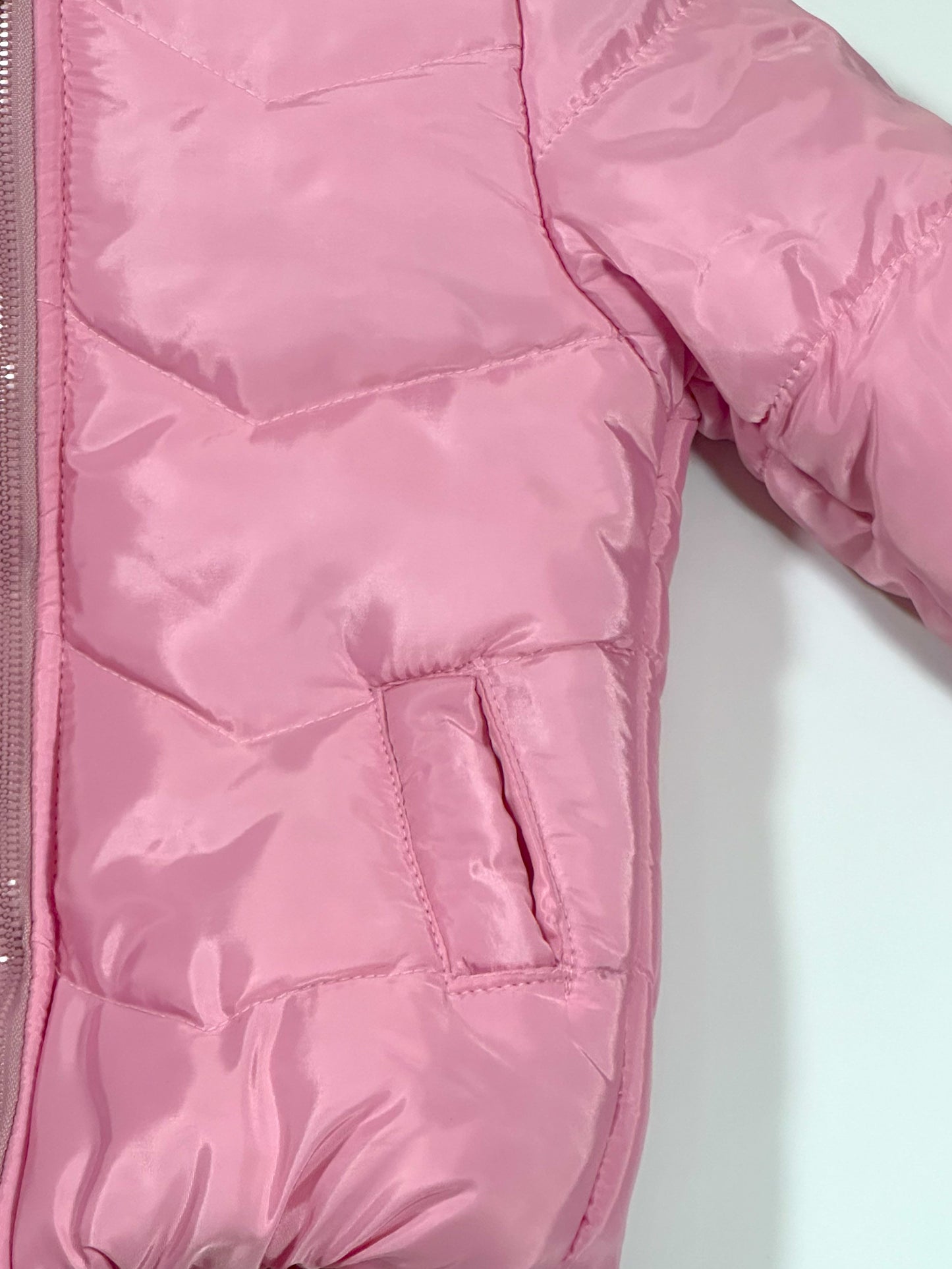 Waterproof Heavy Fleece Lined Pink Jacket