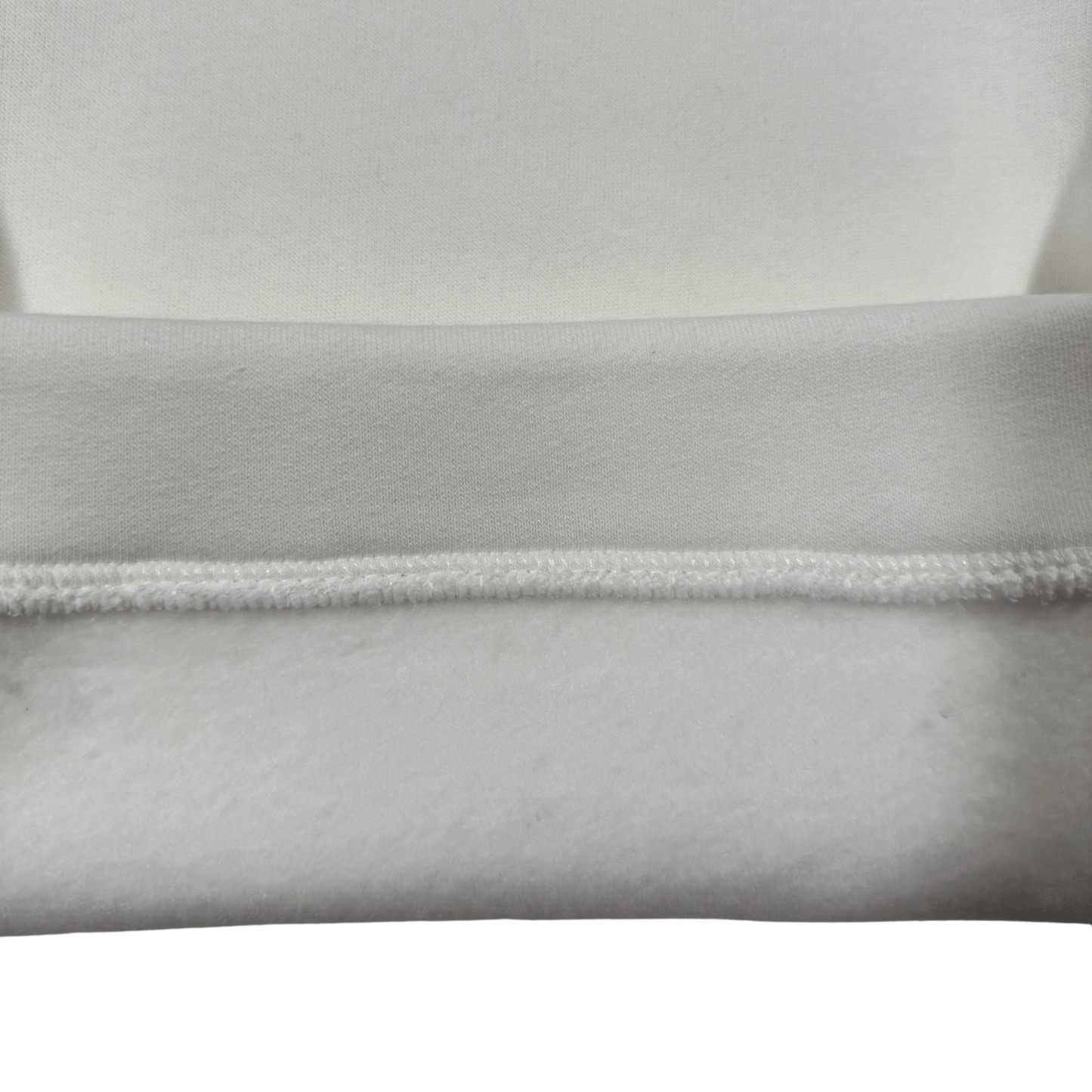 Dog in Car Off-White Melton Sweatshirt