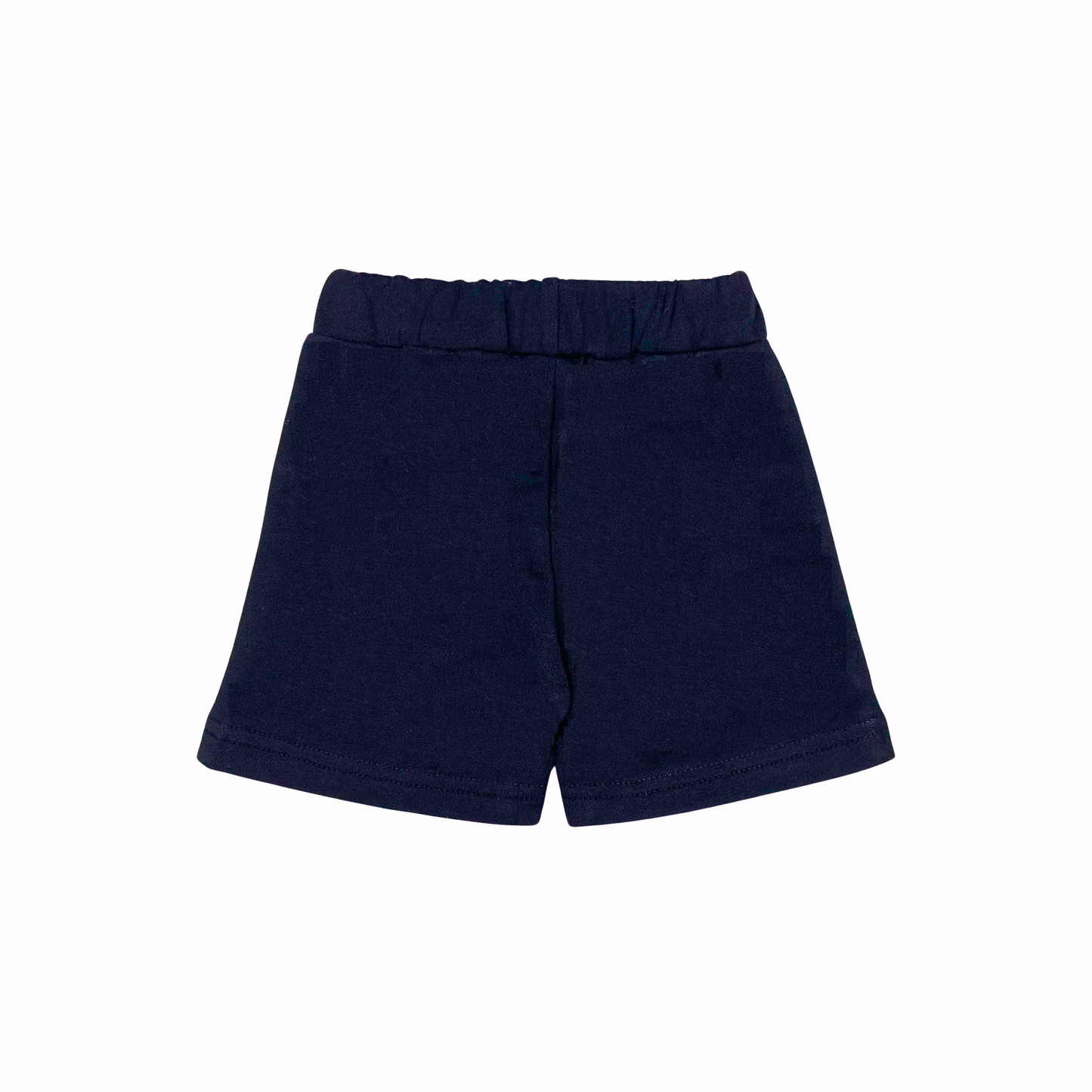 Navy Children Cotton Shorts