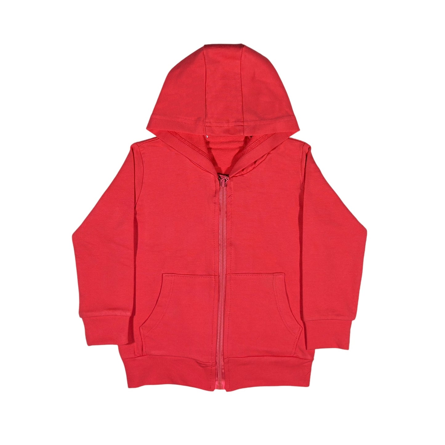 Pink Casual Baby Sports Jacket (zip-up Hoodie)
