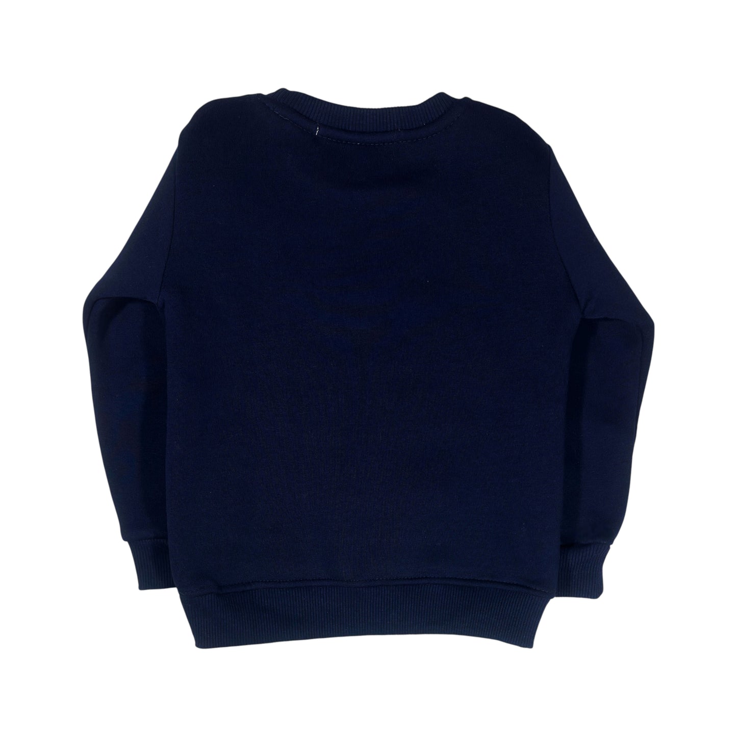 Monsters Navy Blue Melton Sweatshirt