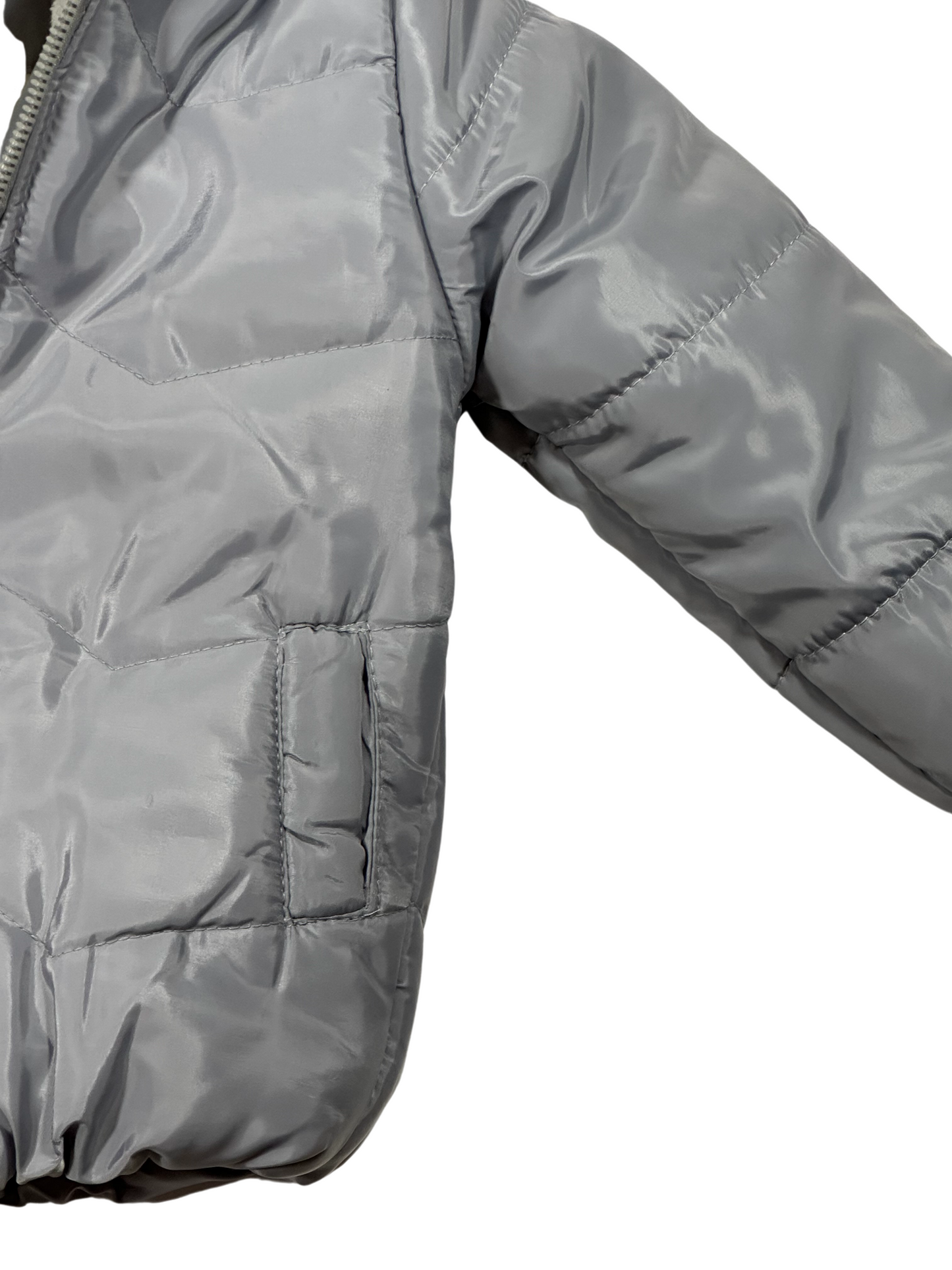 Waterproof Heavy Fleece Lined Grey Jacket
