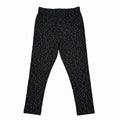 Black Dotted Leggings