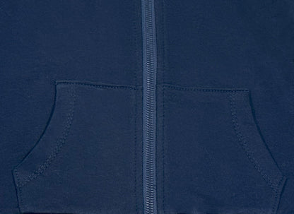Navy Light Sports Jacket (Zip-up Hoodie)