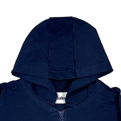 Navy Light Sports Jacket (Zip-up Hoodie)