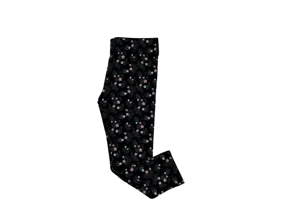 Black Stars Skinny Leggings