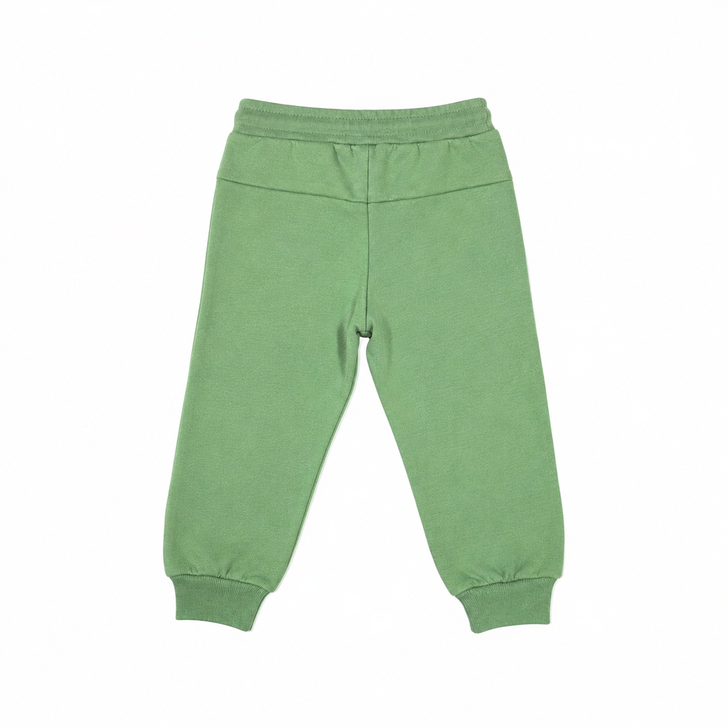 Olive green kids sweatpants