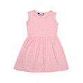 Rose Stars Printed Dress With Head Band
