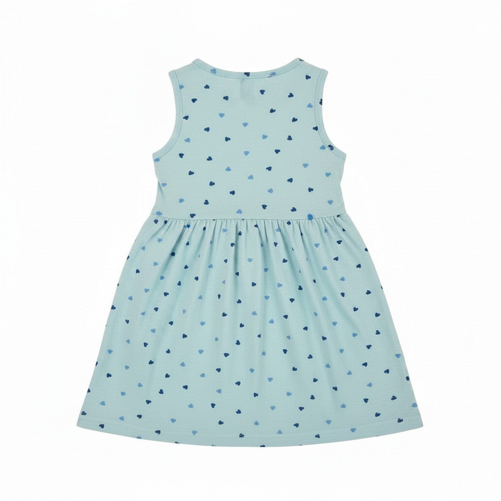Light Blue Hearts Dress