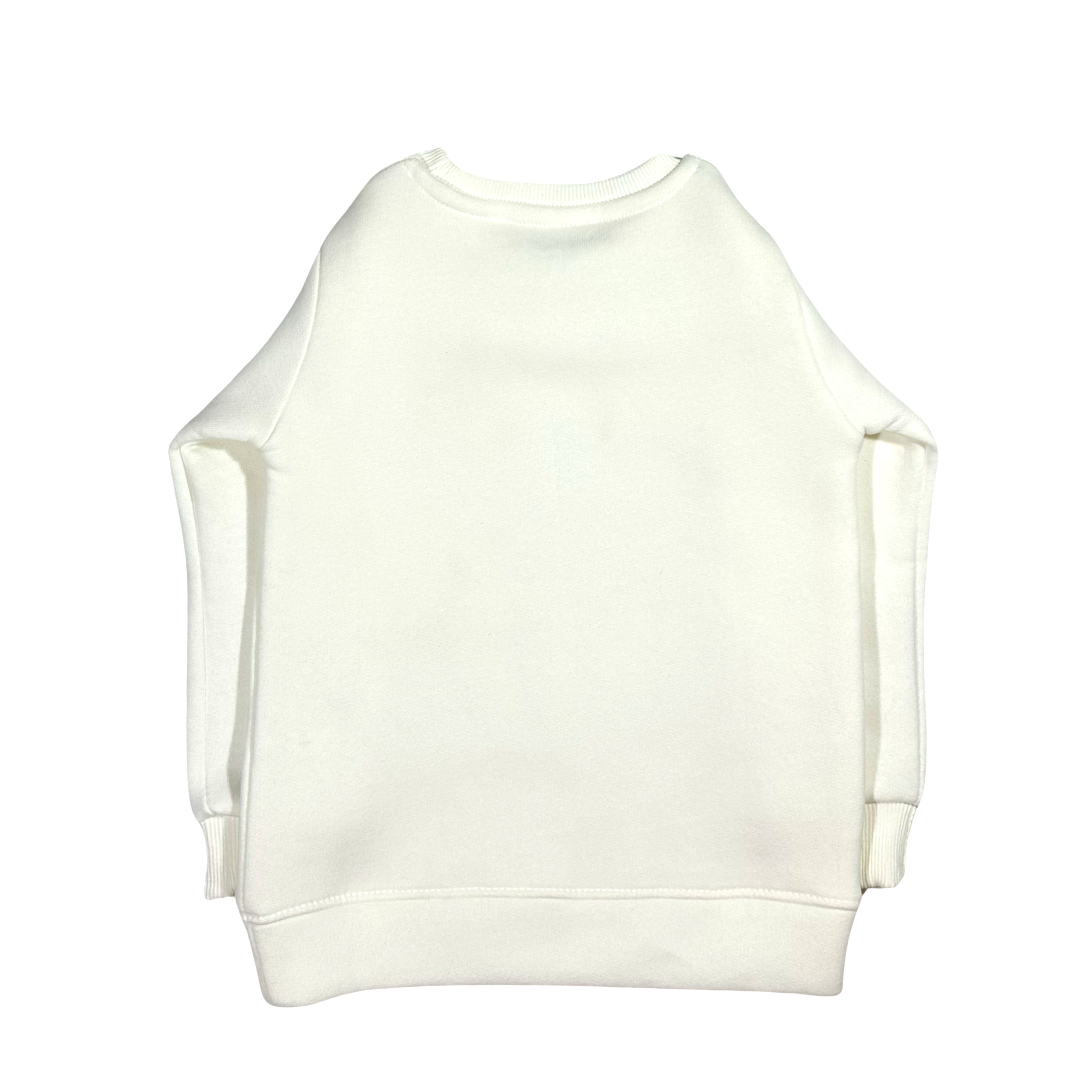 Off White Little Explorer Melton Sweatshirt