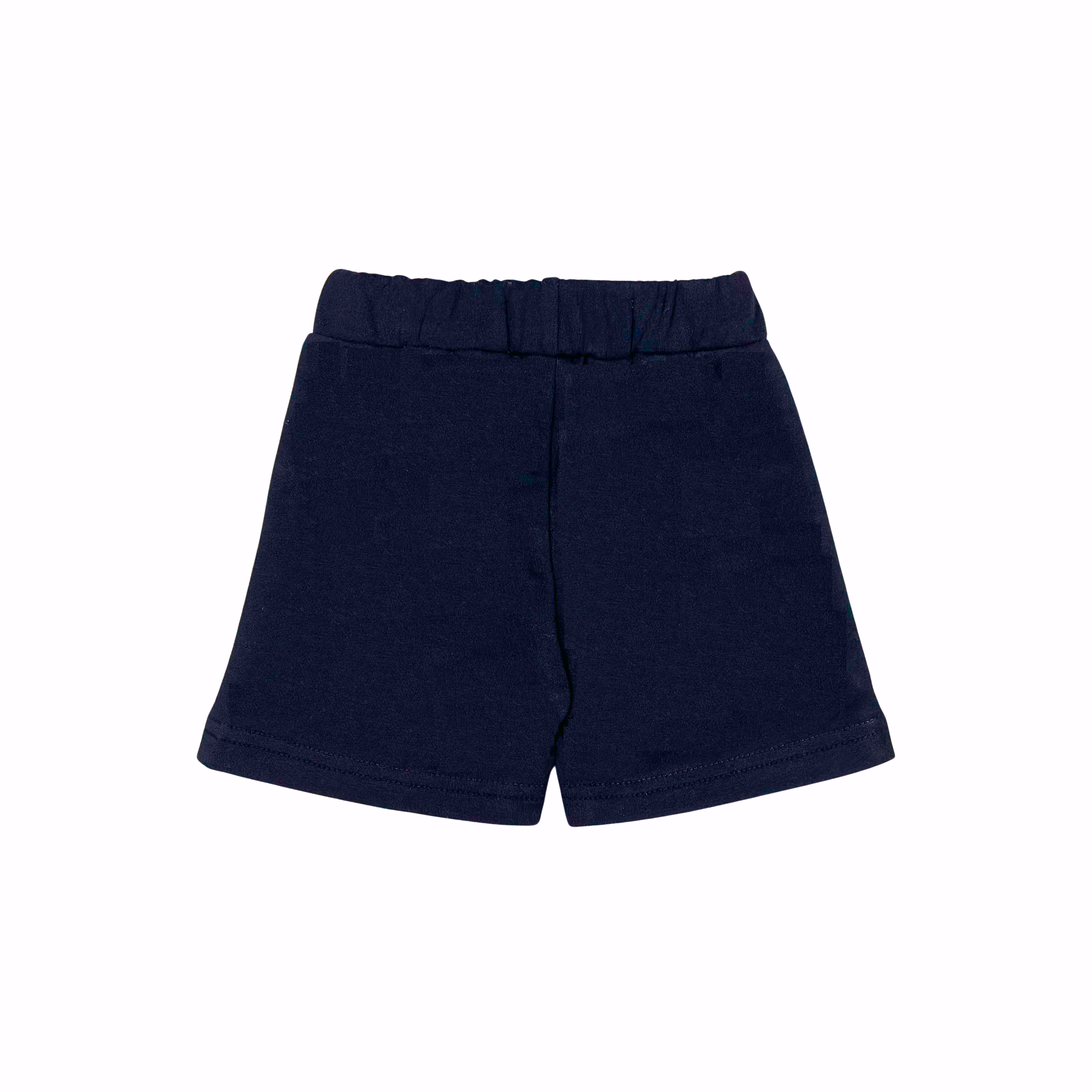 Navy Children Cotton Shorts