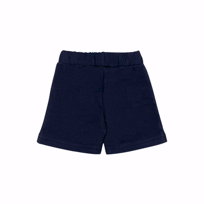 Navy Children Cotton Shorts
