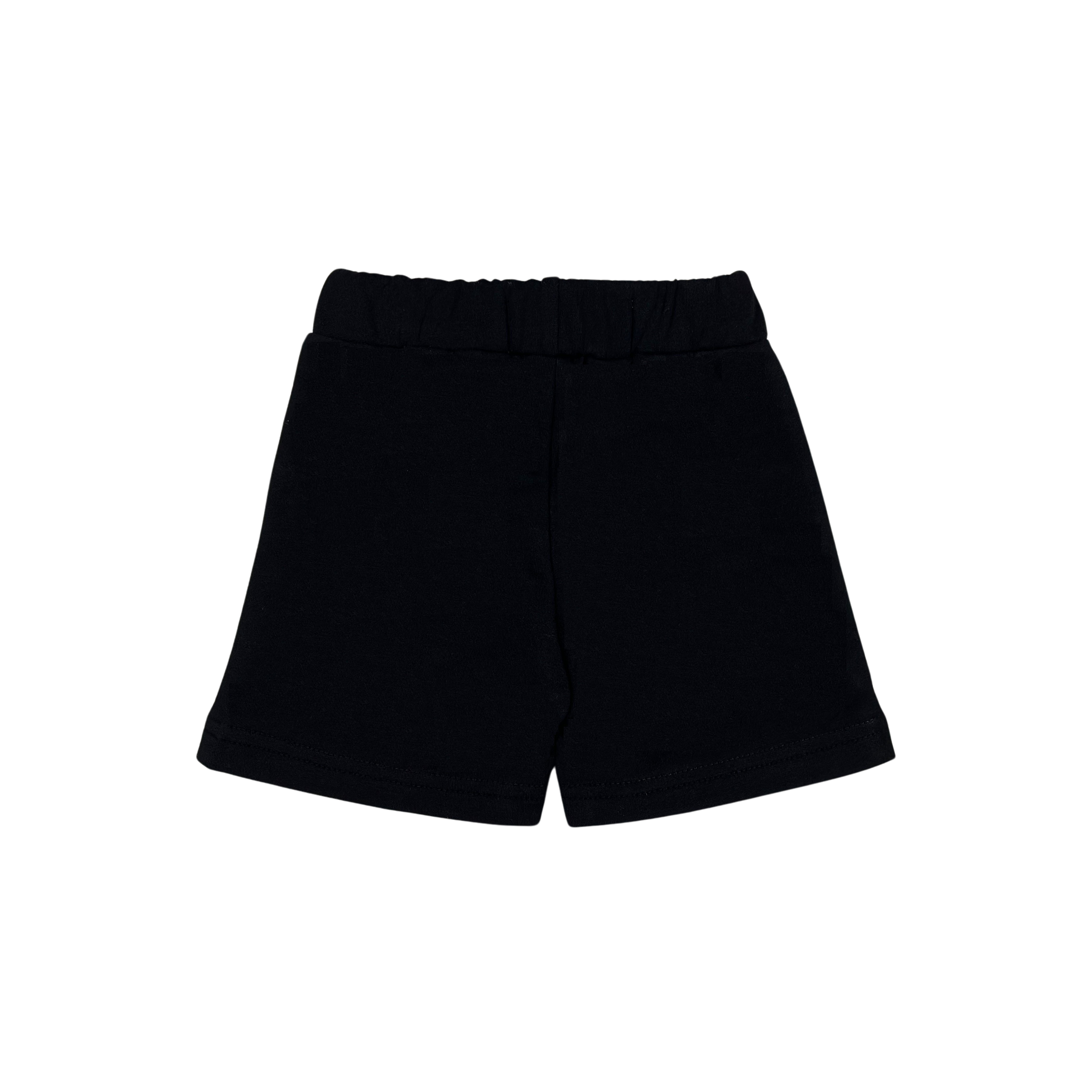 Black Children Cotton Shorts