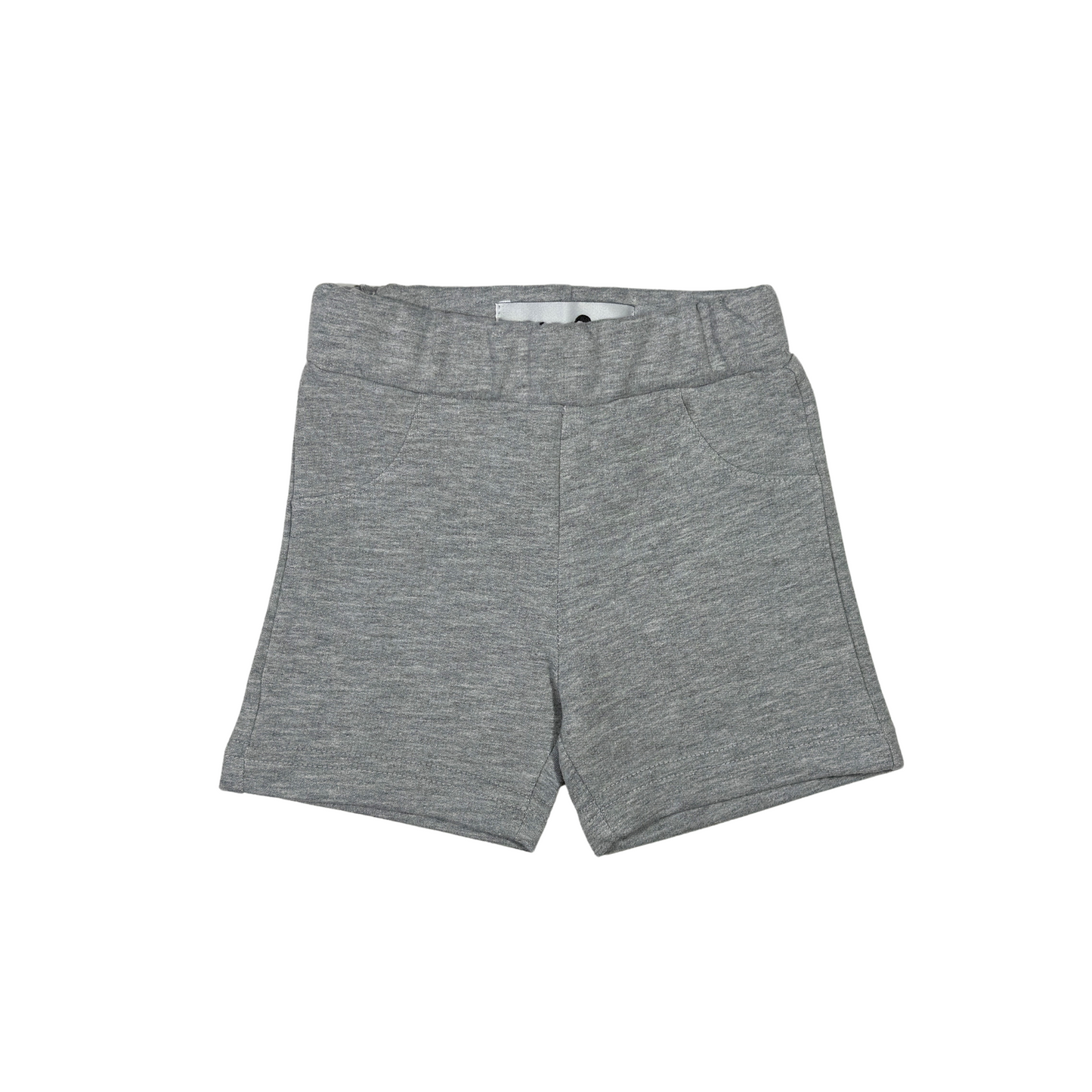 Navy Let's Explore Cotton Set (Navy t-shirt + Light grey Shorts)