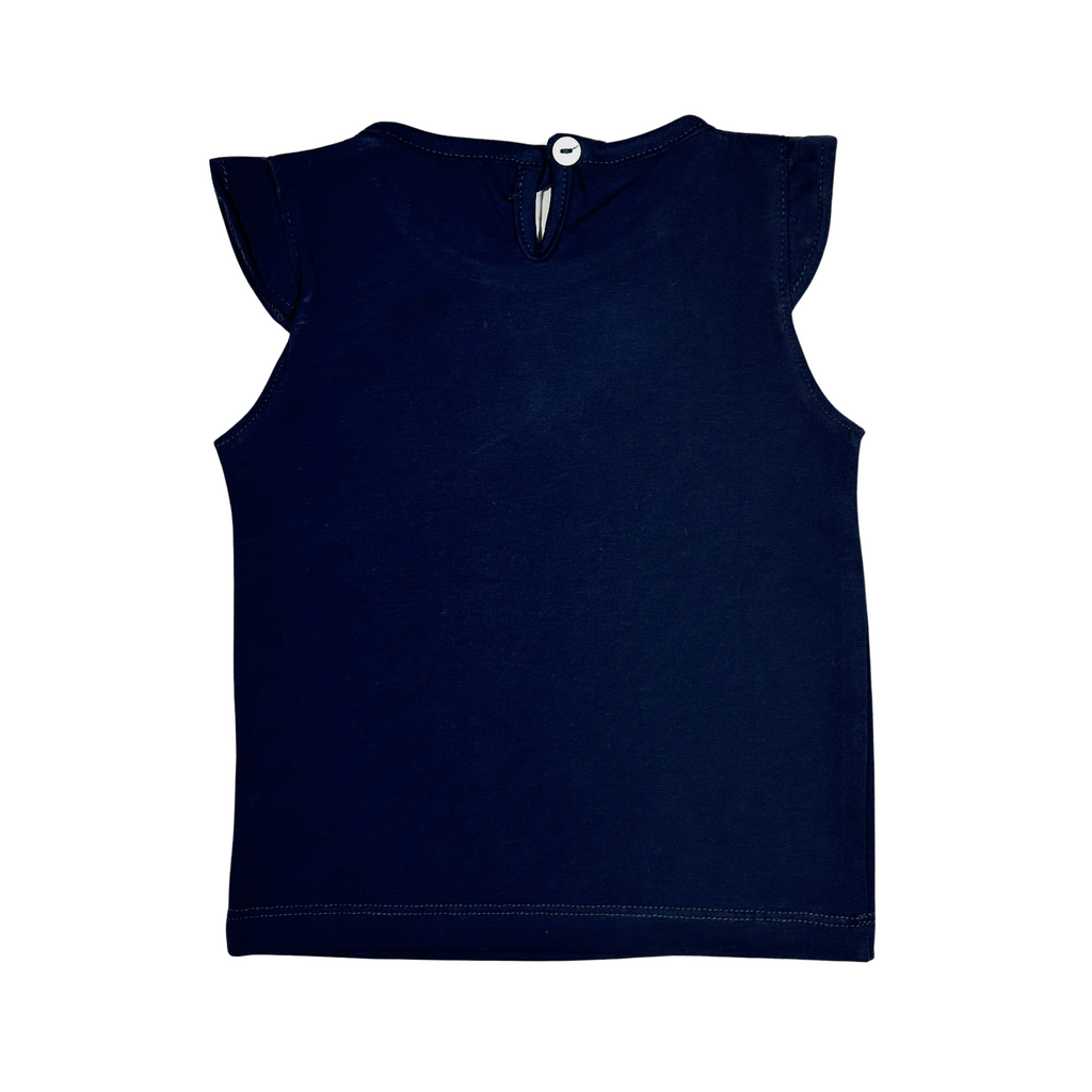 تي شيرت أزرق داكن رائع