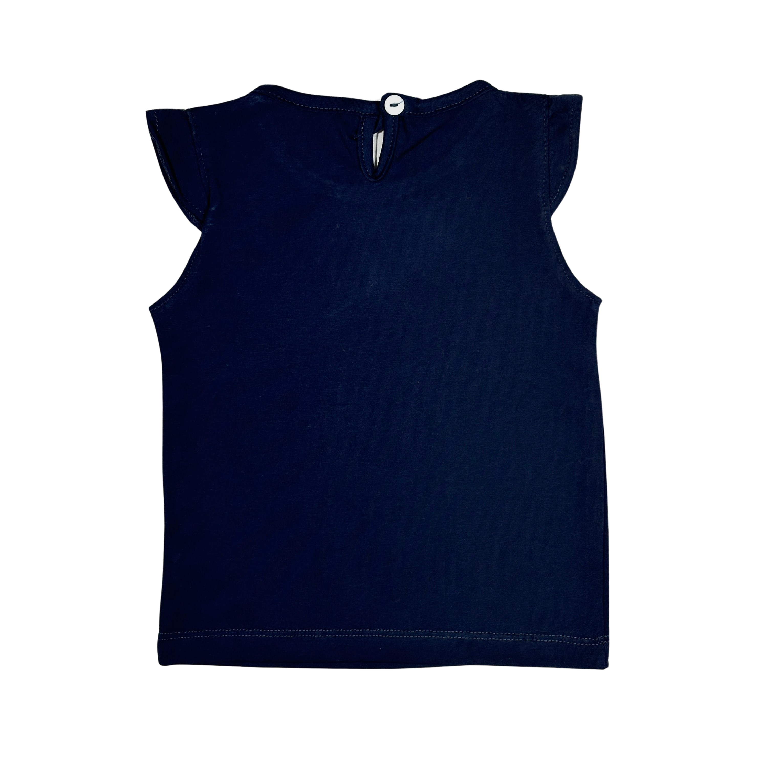 تي شيرت أزرق داكن رائع