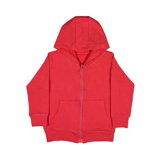 Pink Casual Baby Sports Jacket (zip-up Hoodie)