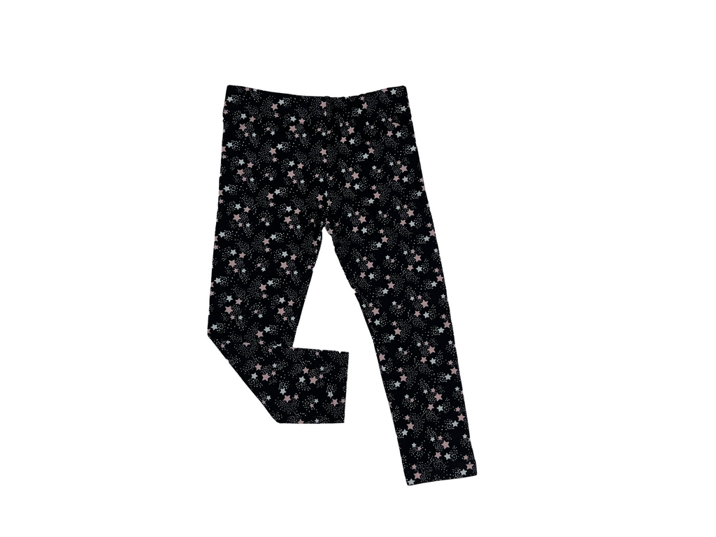 Black Stars Skinny Leggings