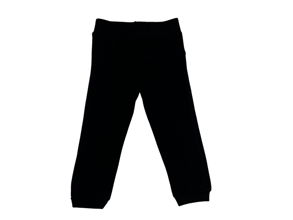 Monsters Cotton Set (White T-shirt + Black Sweatpants)