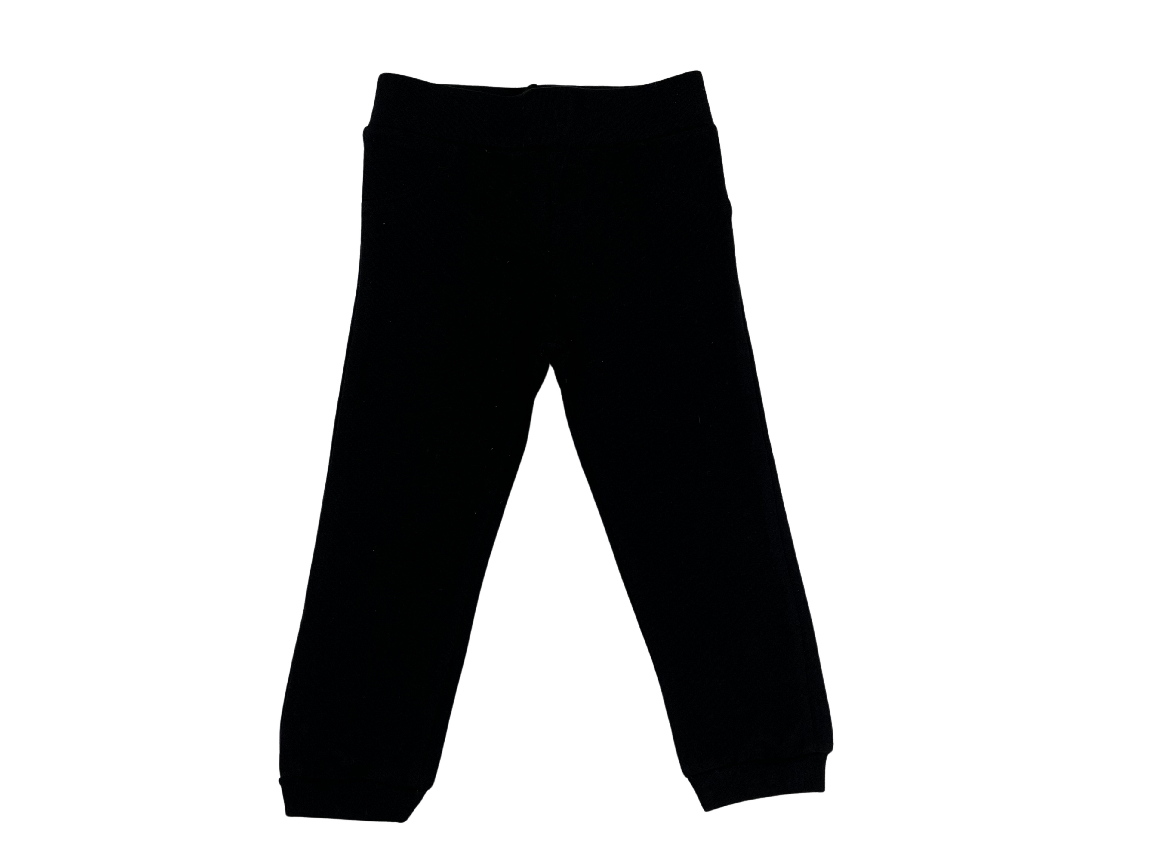 Monsters Cotton Set (White T-shirt + Black Sweatpants)