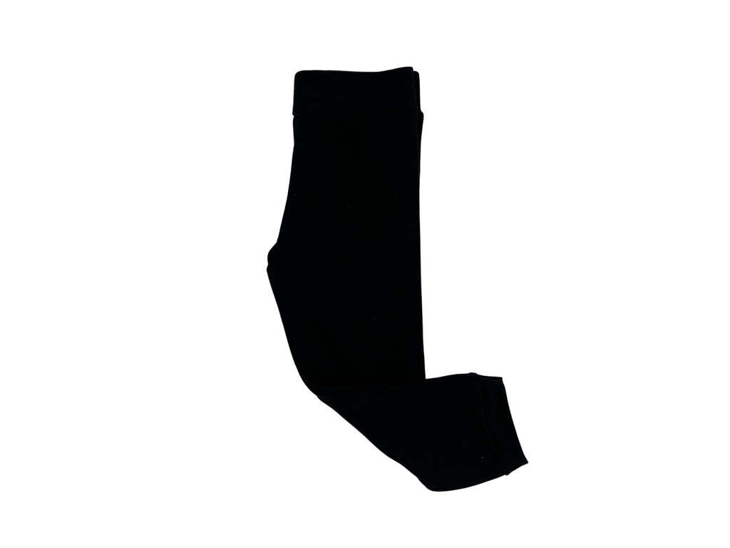 Black Slim Baby Sweatpants