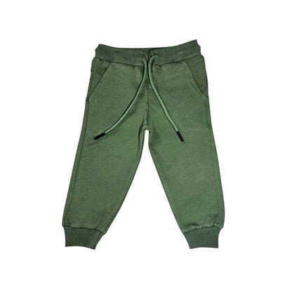 Olive green kids sweatpants