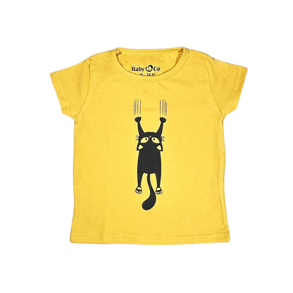 Cat Girl YellowT-shirt