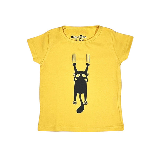 Cat Girl YellowT-shirt
