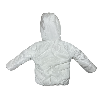 Waterproof Heavy Fleece Lined Off-white Jacket