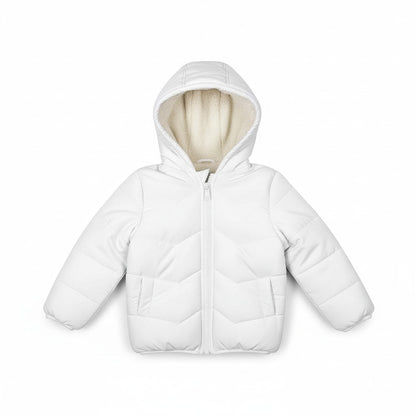 Waterproof Heavy Fleece Lined Off-white Jacket