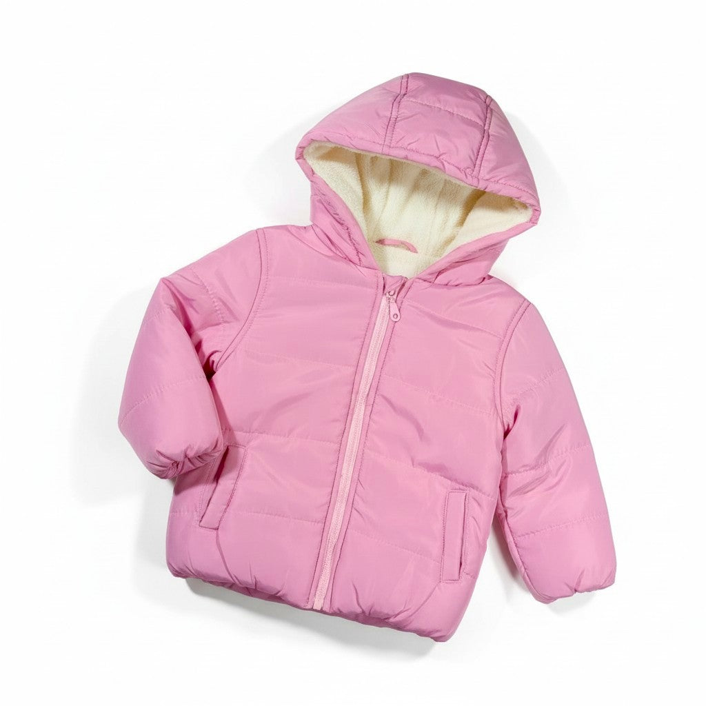 Waterproof Heavy Fleece Lined Pink Jacket