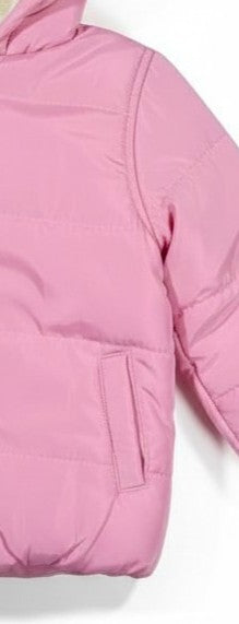 Waterproof Heavy Fleece Lined Pink Jacket