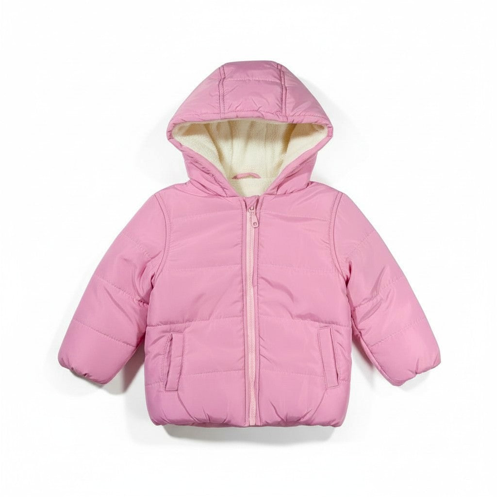 Waterproof Heavy Fleece Lined Pink Jacket
