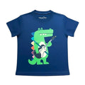 Croc with guitar Navy Blue Boys T-shirt