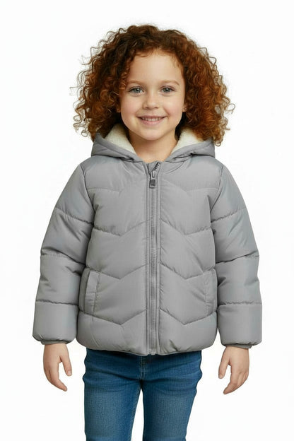 Waterproof Heavy Fleece Lined Grey Jacket