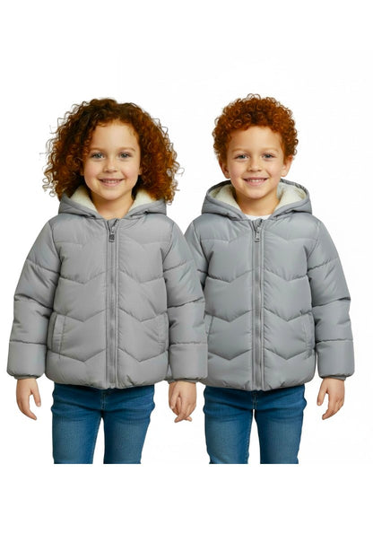 Waterproof Heavy Fleece Lined Grey Jacket