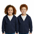 Navy Blue Zip up Hoodie Sports Jacket