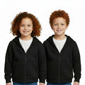 Black Zip up Hoodie Sports Jacket